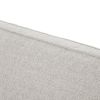 Living Room Upholstered Chair with high-tech Fabric Surface/ Chesterfield Tufted Fabric Sofa Couch, Large-White