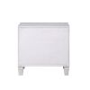 ACME Katia Nightstand in Rustic Gray & White Finish BD00661