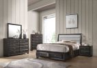 ACME Soteris Nightstand in Antique Gray 26543