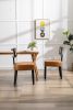 COOLMORE Wood Frame Armchair, Modern Accent Chair Lounge Chair for Living Room 2PC /SET