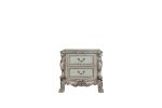 ACME Dresden Nightstand, Vintage Bone White 28173