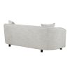 3 Seater Sofa Comfy Sofa for Living Room, Bouclé Couch Grey