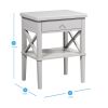 Madison Dove Gray Nightstand