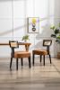 COOLMORE Wood Frame Armchair, Modern Accent Chair Lounge Chair for Living Room 2PC /SET