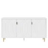 Modern TV Stand for TV up to 70 inch, Media Entertainment Center, Console Table with Adjustable Shelves,Storage Sideboard Cabinet for Living Room